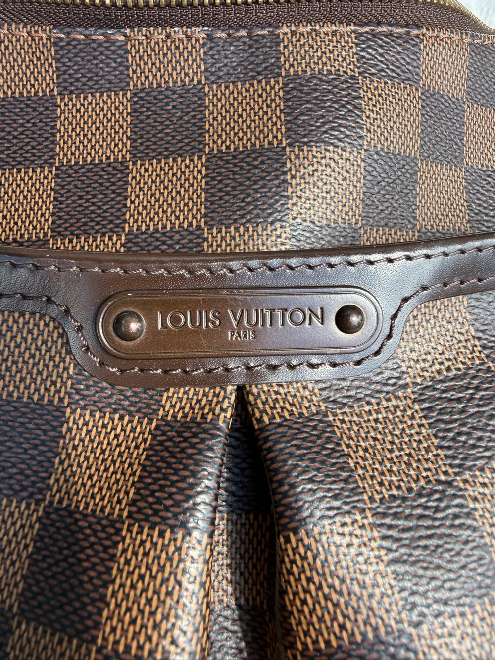Louis Vuitton bloomsberry pm Brown Damier Ebene Crossbody Bag authentic - Picture 2 of 14